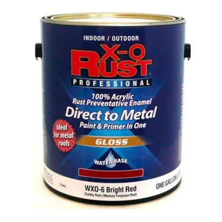 General Paint Exterior Paint, Gloss, Red, 1 gal 176842